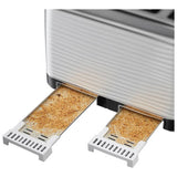 Russell Hobbs Inspire 4 slice plastic toaster white (British brand)