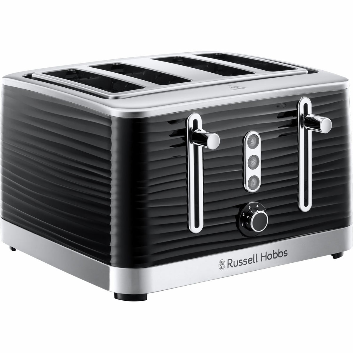 Russell Hobbs Inspire 4 slice toaster black, UK version