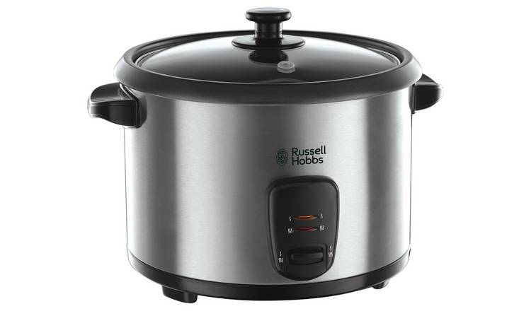 Russell Hobbs 1.8L Rice Cooker and Steamer - Silver