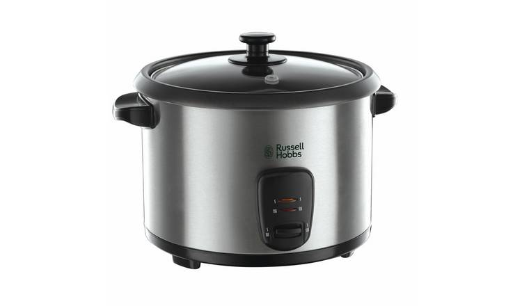 Russell Hobbs rice cooker steamer 1.8L silver (British brand)