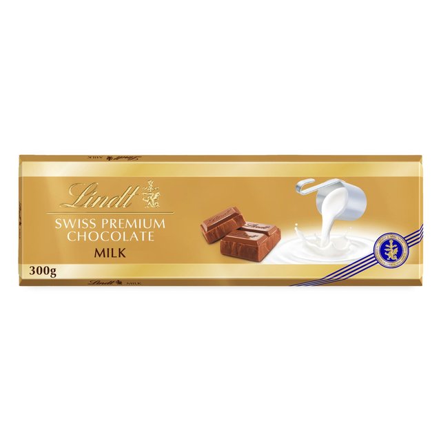 Lindt Gold Bar Milk Chocolate   300g