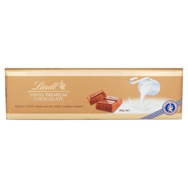 Lindt Gold Bar Milk Chocolate   300g