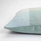 Habitat gingham check cushion sage green 43x43cm, UK version