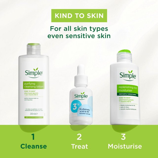 Simple Kind To Skin Purifying Cleansing Lotion   200ml GOODS M&S   