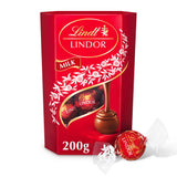 Lindt Lindor Milk Chocolate Truffles Box 200g GOODS Sainsburys   