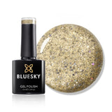 Bluesky gel polish in Champagne Fizz shade - British product
