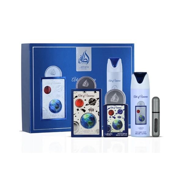 Lattafa Pride Art Of Universe perfume gift set - British product