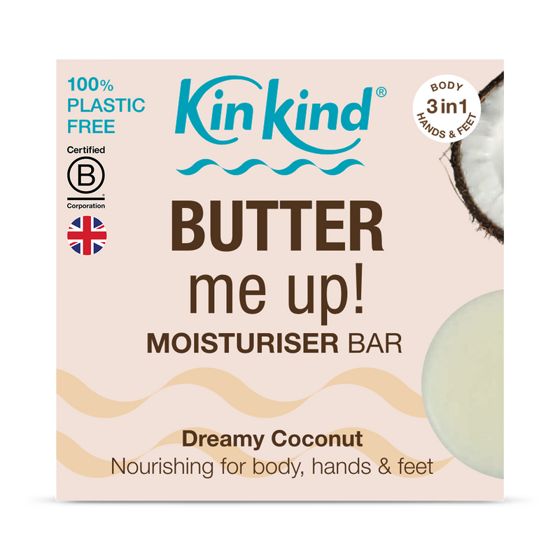 KinKind Butter me up! body lotion bar 40g (British brand)