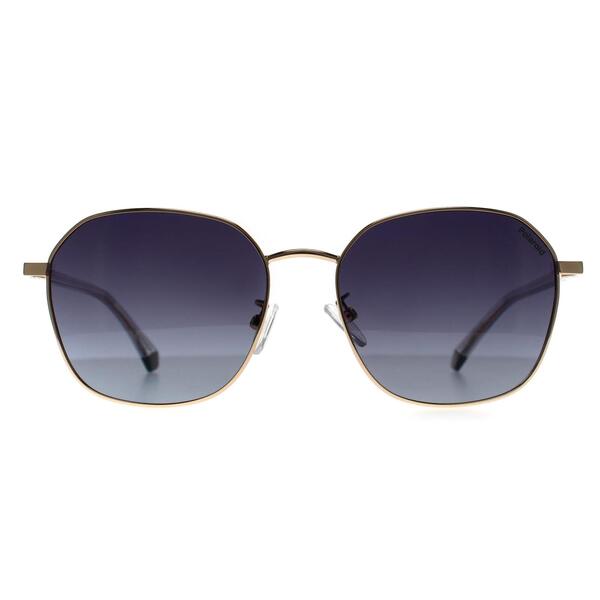 Polaroid gold polarized women's sunglasses (British brand)