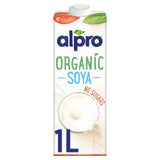 Alpro No Sugars Organic Soya Long Life Drink   1L GOODS M&S   