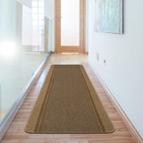 Kilkis beige flatweave runner rug 180x67cm, UK version