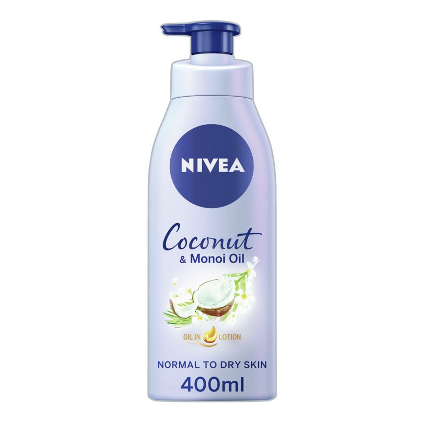 Nivea Body Lotion Coconut & Monoi Oil for Normal to Dry Skin Body Care ASDA   