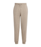 Cashmere and Cotton Blend Sweatpants with Turned-Up Cuffs and Pockets