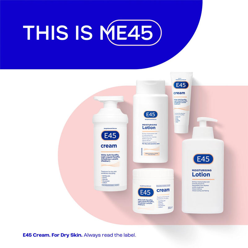 E45 emollient cream 50g, UK version