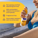 E45 Sun Spray Sensitive SPF30 180ml (British brand)