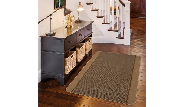 Kilkis beige cut pile rug 67x100cm, UK version