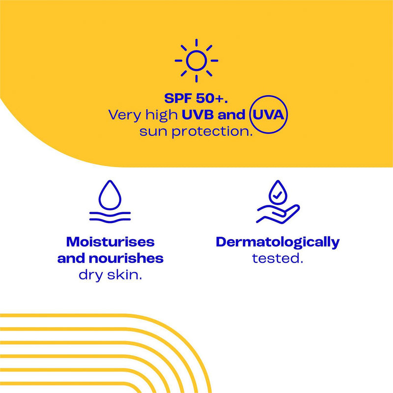 E45 sensitive sun spray SPF50+ 180ml (British brand)