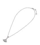Bvlgari Divas' Dream white gold pavé diamond necklace (British brand)