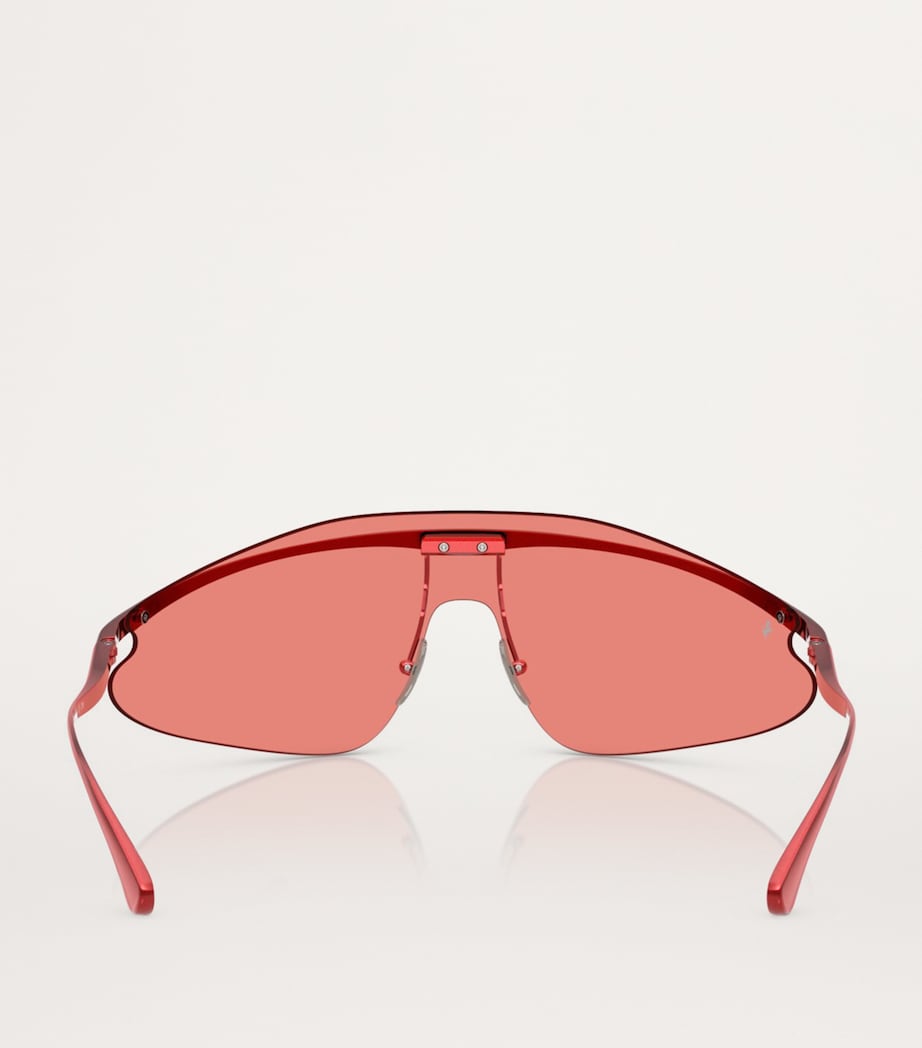 Ferrari metal sunglasses irregular frame 100% uv protection - British product.