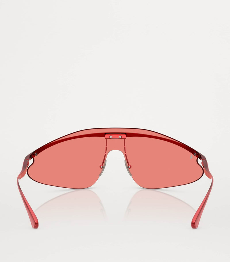 Ferrari metal sunglasses irregular frame 100% uv protection - British product.