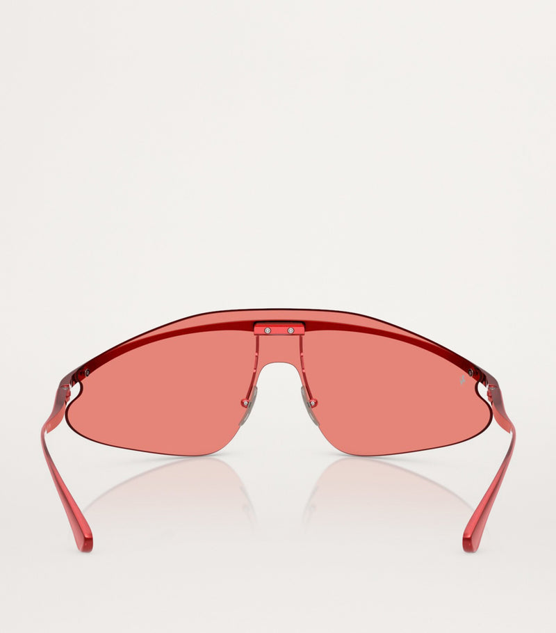 Ferrari metal sunglasses irregular frame 100% uv protection - British product.