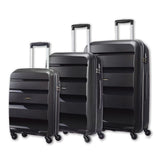 American Tourister Bon Air hardside suitcase set black, UK version