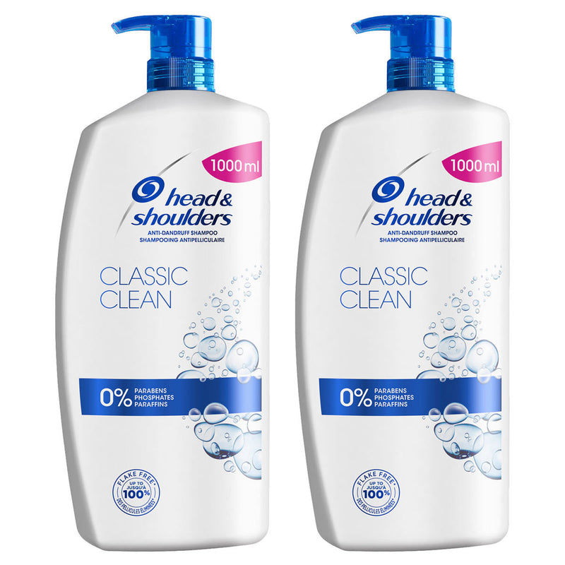 Head & Shoulders Anti-Dandruff Shampoo 2 x 1L, UK version