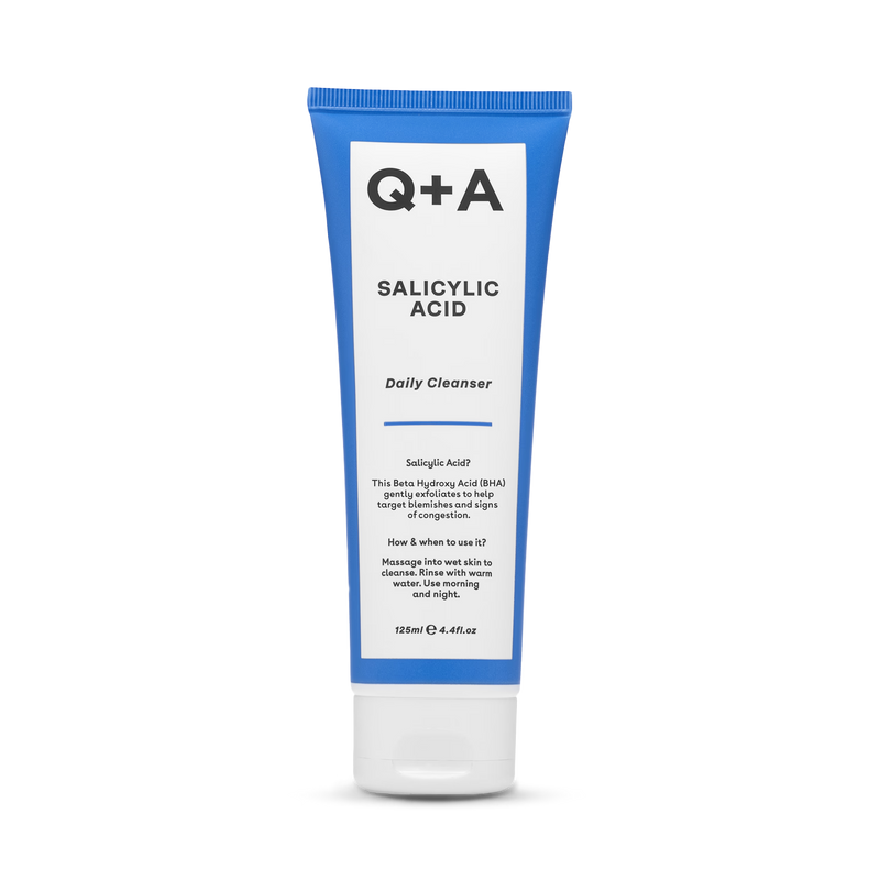 Q+A Salicylic Acid Daily Cleanser 125ml - British product