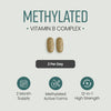 VitaBright methylated B complex with Vitamin C 120 tablets (British brand)