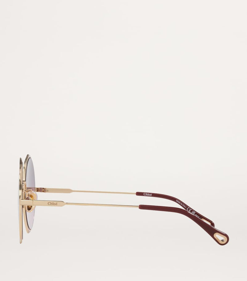 Chloé metal CH0184S sunglasses, imported from the UK