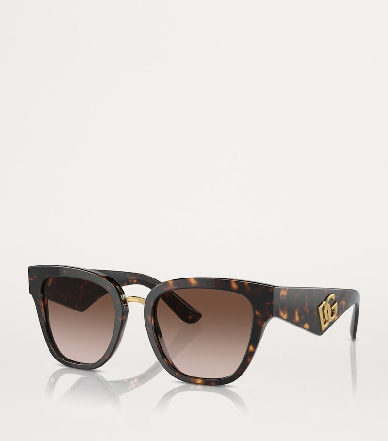 Dolce&Gabbana Havana butterfly sunglasses, imported from the UK