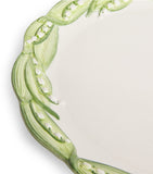 Les Ottomans Lilly of the Valley charger plate 32cm, UK version