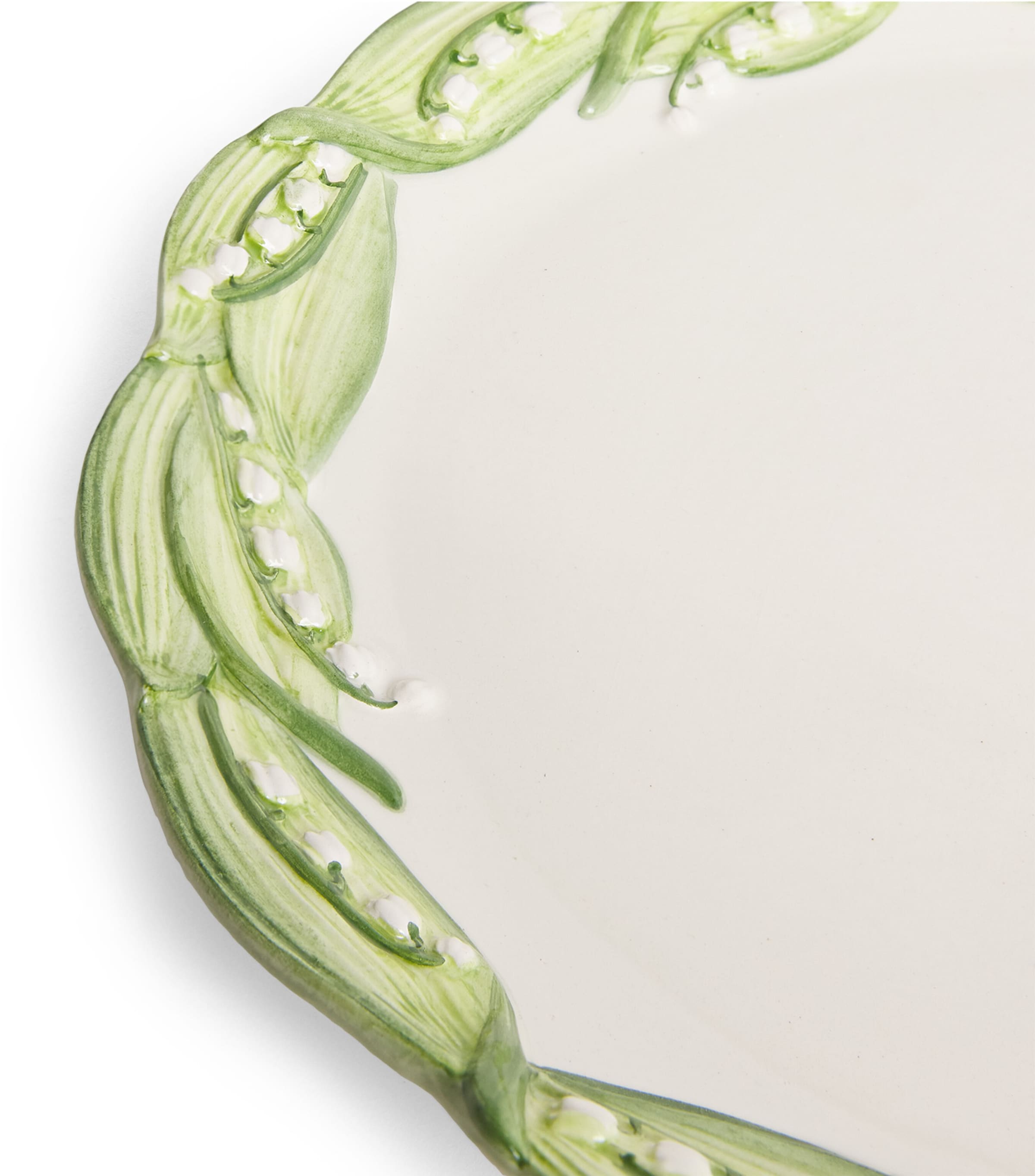 Les Ottomans Lilly of the Valley charger plate 32cm, UK version
