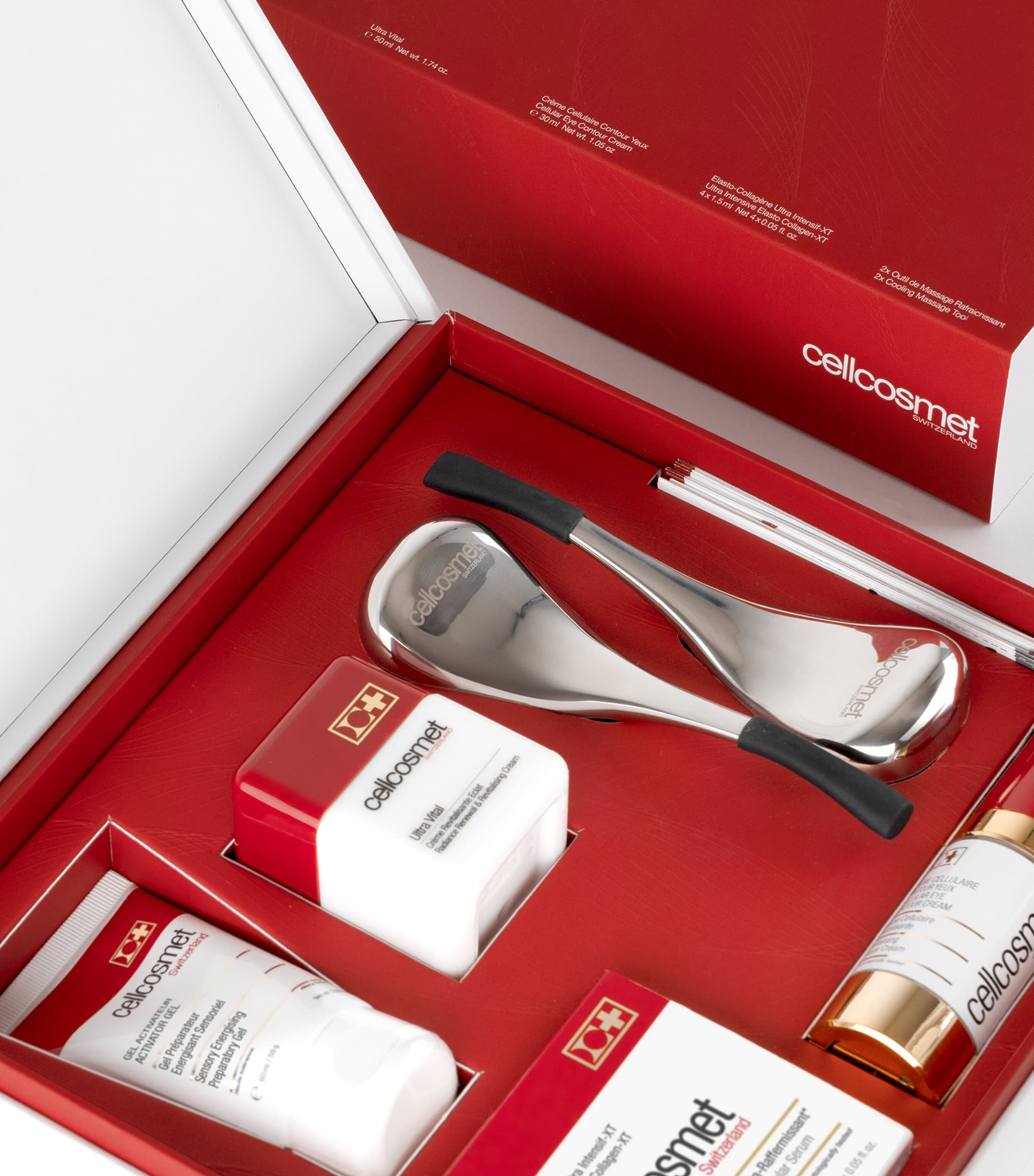 Cellcosmet Massage Ritual Collection skincare gift set - British product
