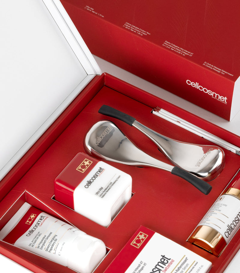 Cellcosmet Massage Ritual Collection skincare gift set - British product