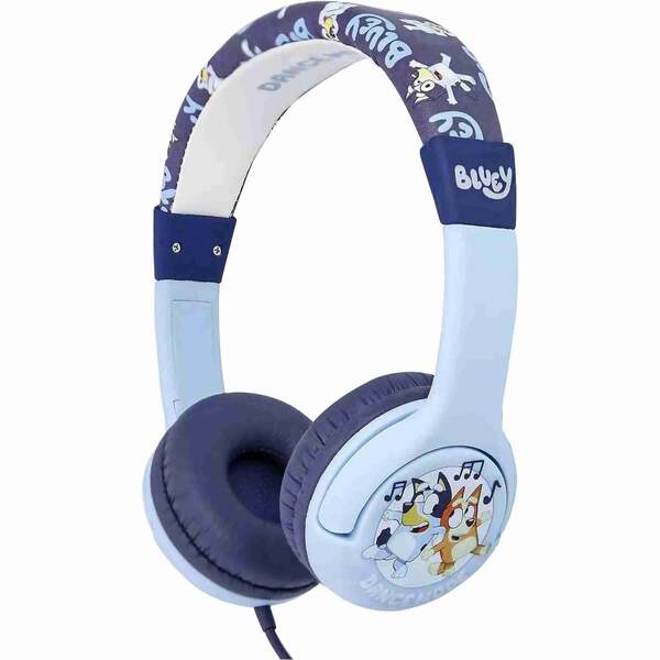 OTL Bluey Kid's Wired Headphones safe 85dB - British product