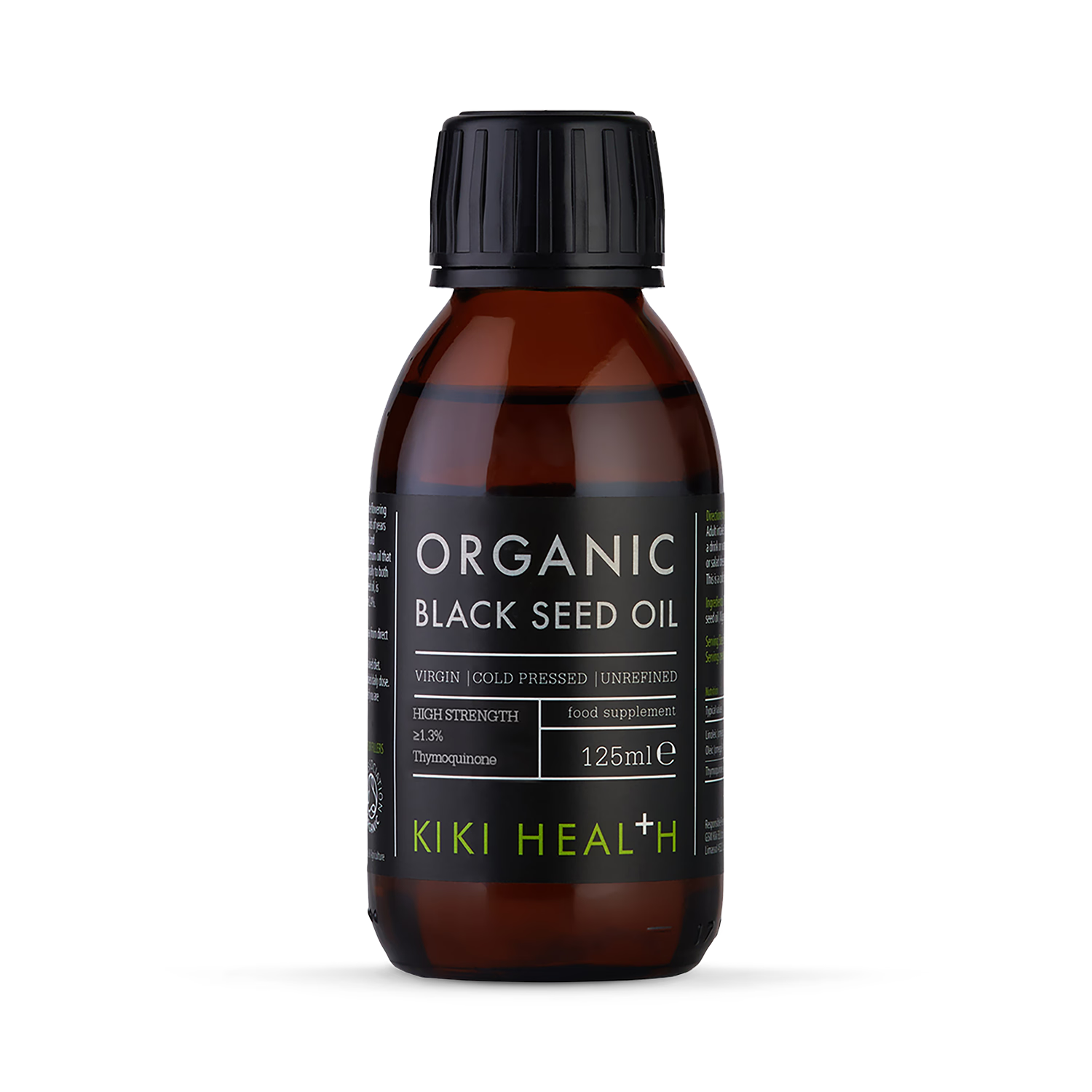 KIKI Health organic cold-pressed black seed oil 125ml - British product