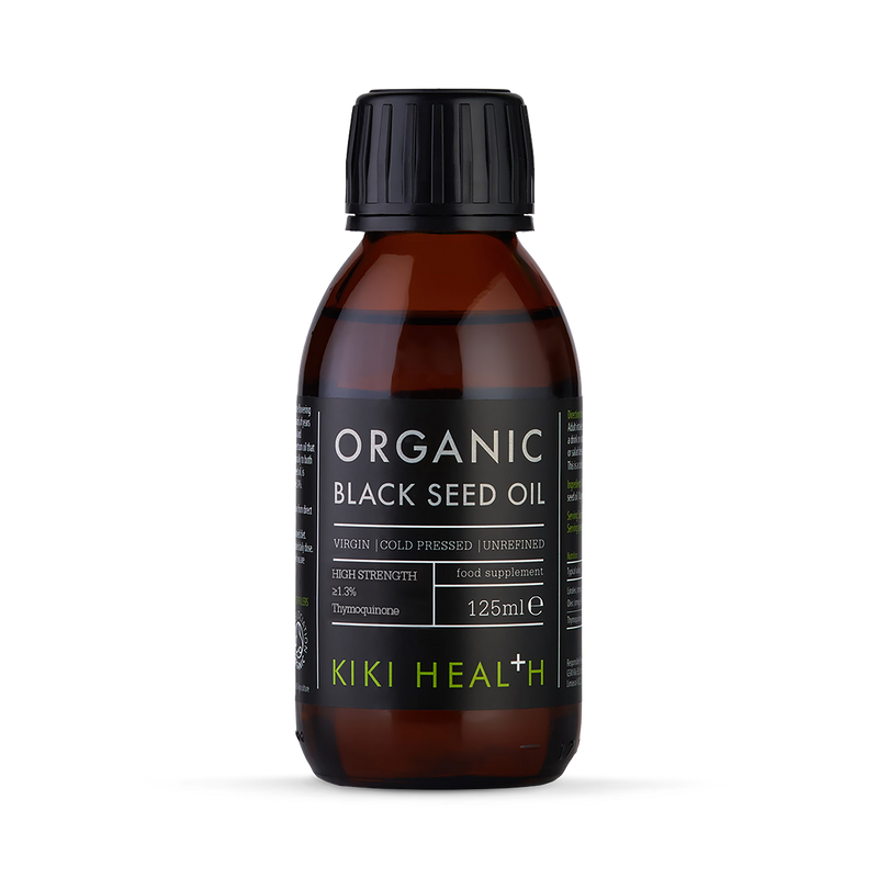 KIKI Health organic cold-pressed black seed oil 125ml - British product