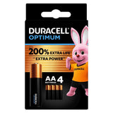 Duracell Optimum AA batteries 4s GOODS Boots   