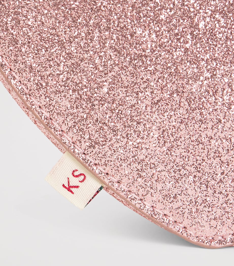 Konges Sløjd sequinned heart shoulder bag - British product
