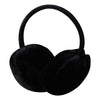 Superdrug black faux fur ear muffs suitable for all (British brand)