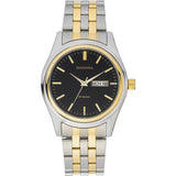 Sekonda men's two-tone stainless steel watch - British product
