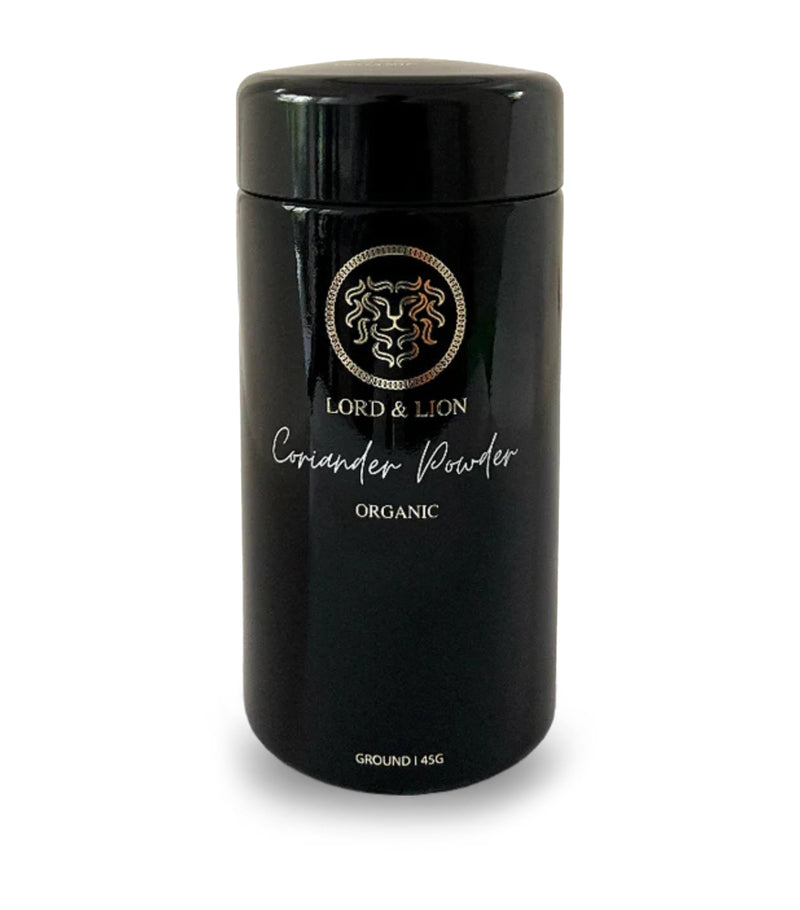 Lord & Lion organic coriander powder 45g, UK version