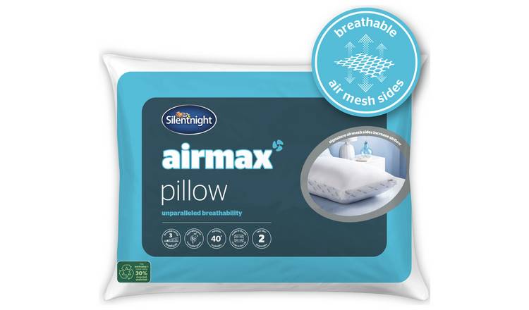 Silentnight Airmax pillow 48x74cm (British brand)