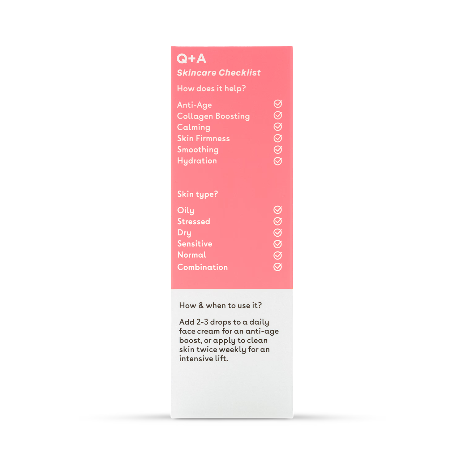 Plant-Derived Collagen Smoothing and Plumping Face Serum 15ml