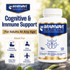 Brainwave Nootropics brain supplement complex 120 capsules (British brand)