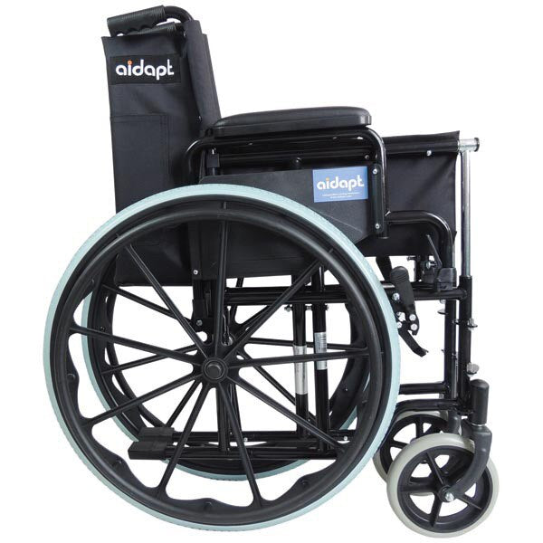 Aidapt Self Propelled Steel Transit WheelChair GOODS Superdrug   