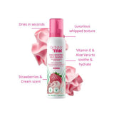 Skinny Tan Strawberry Sundae Gradual Tanning Whip 150ml GOODS Superdrug   