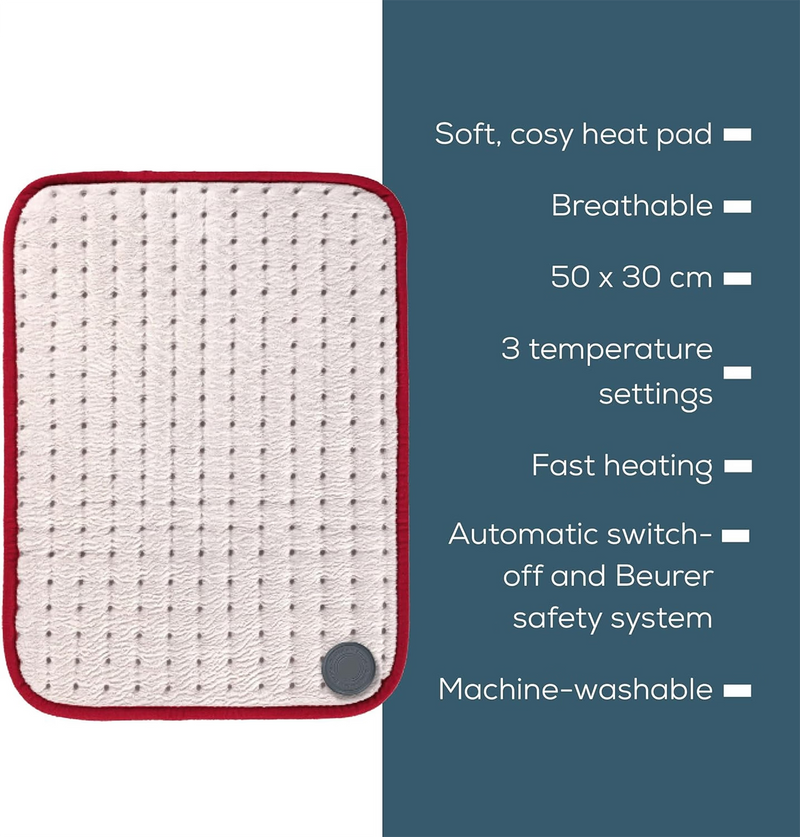 Beurer Comfort Heat Pad beige - British product