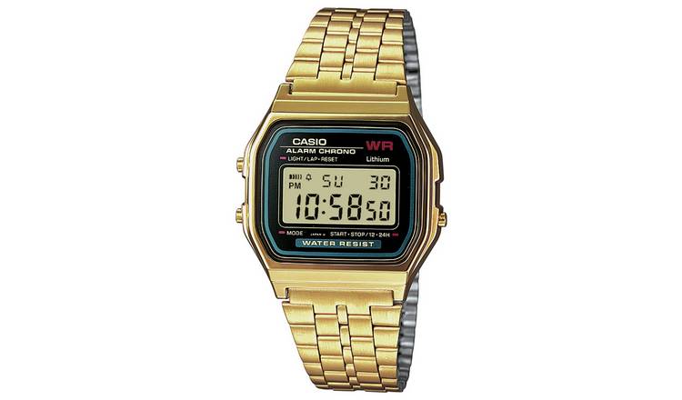 Casio gold stainless steel bracelet watch, imported from the UK